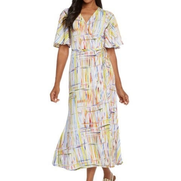 Jams World Dresses Jams World Viola Twist Adele Wrap Maxi Dress Szl